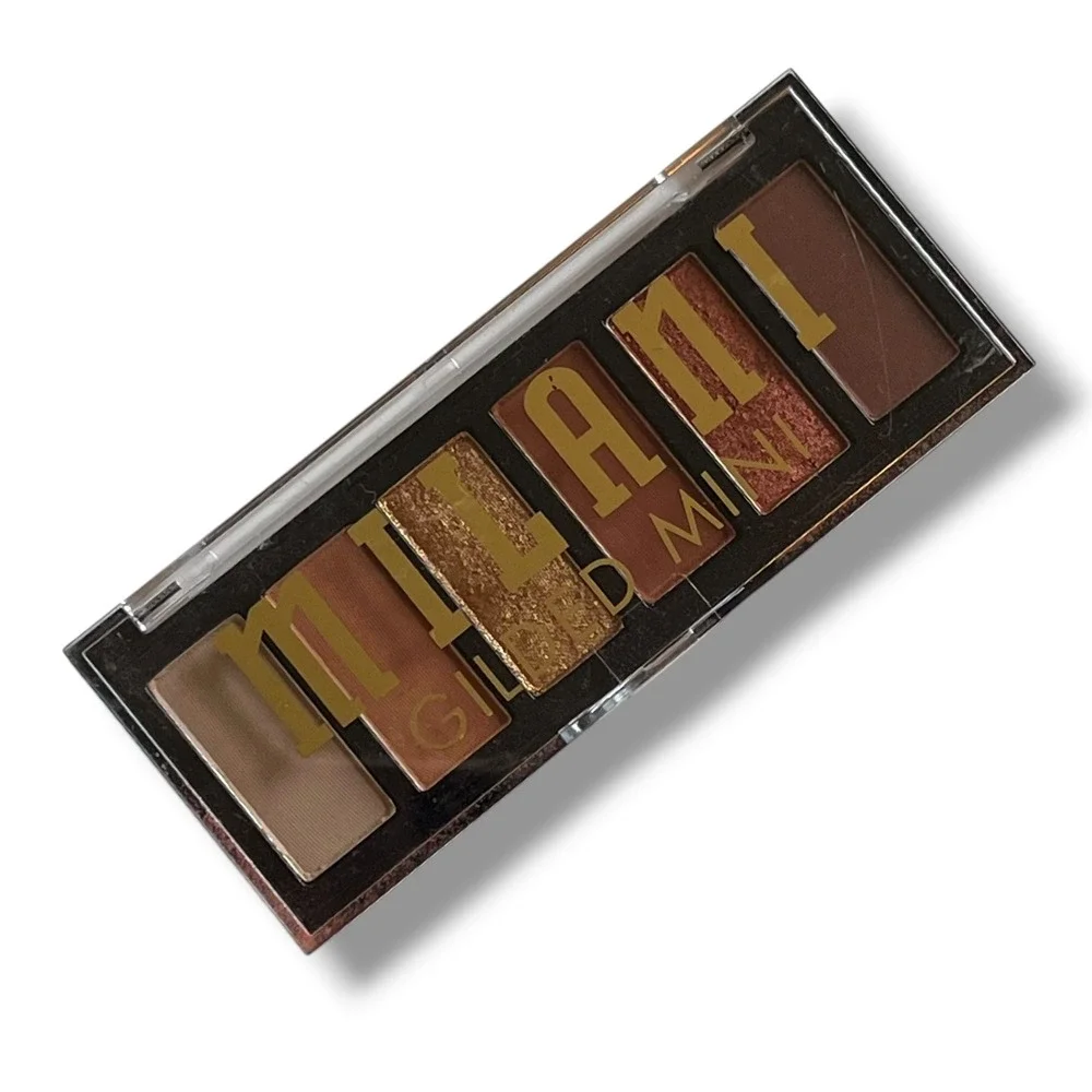 Milani Gilded Mini Eyeshadow Palette 130 Champagne Problems Pre-owned Gold